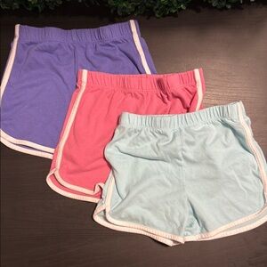 The Children's Place Kids Shorts - Purple, Pink, and Light Blue